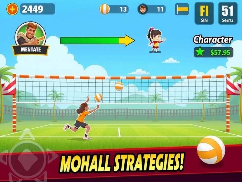 Mahal Volley Hero Agility gameplay screenshot